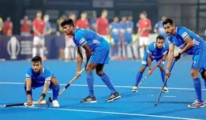 Indian junior men hockey team wins first match