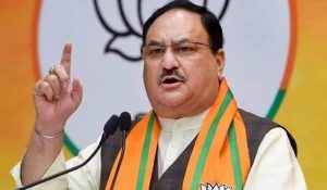 JP Nadda arrives in Bilaspur; set to visit Naina Devi today