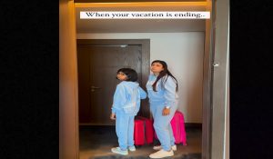 Juhi Parmar shares end-of-vacation video with daughter Samairra