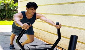 Sidharth Malhotra diurnally dedicated for his fitness in this torrid summer.