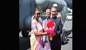 President Murmu reaches Shimla for five-day visit