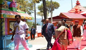 President Droupadi Murmu visits Taradevi Temple in Shimla