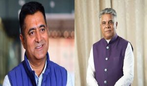 BJP candidate Rajiv Bhardwaj, Congress candidate Satpal Raizada files nominations for LS Polls