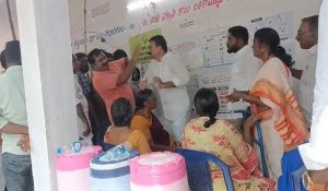 During voting, MLA of Jagan Reddy party slaps voter, he hits back