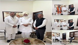 Chief Minister Sukhu met with Dera Beas chief Gurinder Singh Ji Maharaj