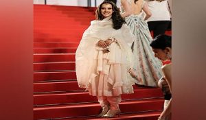 Cannes: Punjabi singer Sunanda Sharma walks red carpet, performs at Bharat Parv