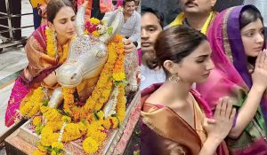 Vaani Kapoor seeks blessings at Mahakaleshwar Temple in Ujjain; shares photos on Insta