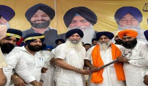 Sukhbir Badal adressed public meeting in support of Virsa Singh Valtoha, said will not let youth of Punjab become victims of conspiracy