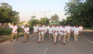 Walkathon helds on 25 May in Hisar, aware people about voting