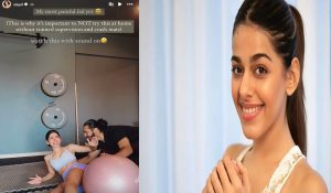 Alaya F shares her ‘most painful fail’ during gym session, warns to not try at home
