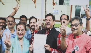 That Victorious Smile: Actress Sonakshi Sinha celebrates father’s Shatrughan Sinha’s win from Asansol