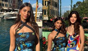 Suhana Khan drops gorgeous pics with bff Shanaya Kapoor from Italy vacation