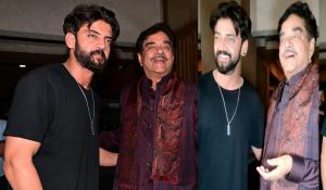 Ahead of Sonakshi-Zaheer Iqbal’s wedding, Shatrughan Sinhas poses happily with to be son in law