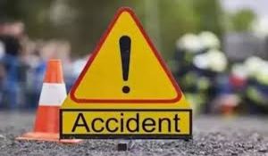Pickup Truck Overturns After Tyre Burst on Highway in Haryana’s Narnaul, 16 Injured