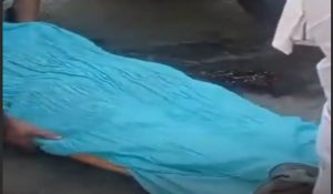 Truck crushes a man in Hisar