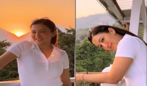 Gauahar Khan enjoying in Mussoorie, says she’s in love with the hills
