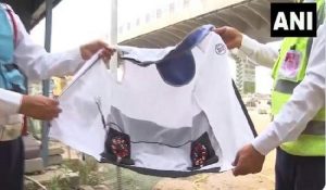 Due to severe heatwave Gurugram traffic police equip personnel with ‘AC jackets’