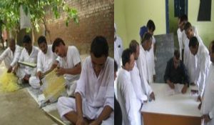 Hisar Central Jail: Prisoners make idols of Lakshmi and Ganesh