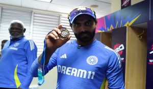 T20 WC: Ravindra Jadeja secures ‘Fielder of the Match’ medal following win over Afghanistan