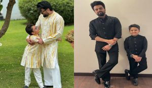 Comedian Maniesh Paul wishes Happy Birthday to his beloved son; calls him “Mini Me”
