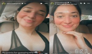 Tamannaah Bhatia enjoys Mumbai rains, posts happy selfies on Insta stories