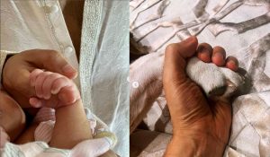 Varun Dhawan drops first glimpse of daughter on Father’s Day