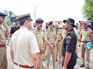 In view of Amarnath Yatra Punjab Police enhances security level in Border Area of Pathankot