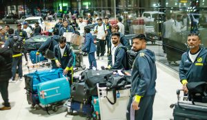 Shubman Gill led team India touches down Harare for five match series against Zimbabwe