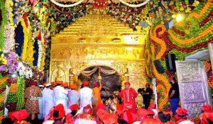 Jwalamukhi Darbar bedecked in 100 qunitals of flowers for Grand Prakatotsav celebration