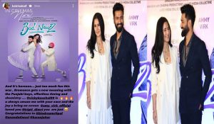 Katrina give thumbs up to hubby’s latest release ‘Bad Newz’, says ‘Can’t stop gushing over you’