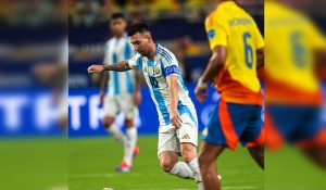 Star player Lionel Messi hopeful of quick recovery from ankle sprain