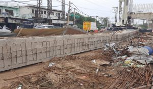 Pillar of NH underpass in Palwal collapses during construction