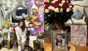 Priyanka  glimpse from her ‘working birthday’, expresses gratitude her husband Nick Jonas
