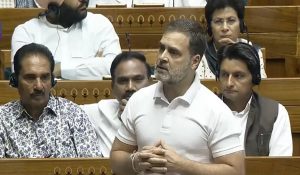 MP Rahul Gandhi slams Union Budget: “India entrapped in Lotus-Shaped Chakravyuh”