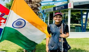 Shotgun Junior World Cup: Sabeera Haris wins bronze to open India’s account