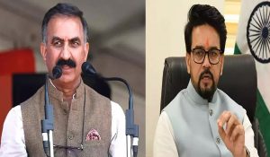 CM Sukhu boycotts NITI Aayog meeting, BJP MP Anurag Thakur terms it ‘Unfortunate’