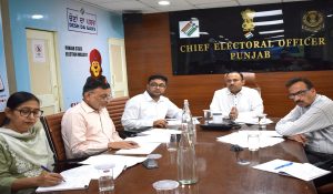 Jalandhar West by-election: Punjab CEO holds meeting with Jalandhar DC, CP and SSP review election preparations