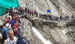 Rush of devotees continues as over 3.3 lakh perform Amarnath Yatra in 20 days