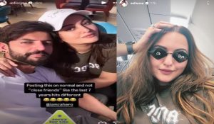 Newly bride Sonakshi Sinha shares selfie with hubby Zaheer Iqbal