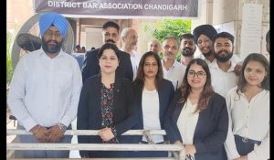 Lawyers protest march against Proposed Tenant Act in Chandigarh