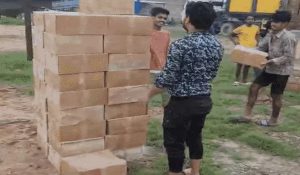 Truck full of illegal English liquor caught in Panipat