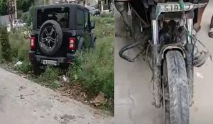 Thar hits bike in Faridabad: Woman dies, man injures