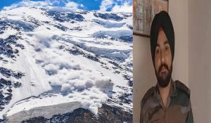 Ambala soldier tragic death in Leh, slips on snow during duty