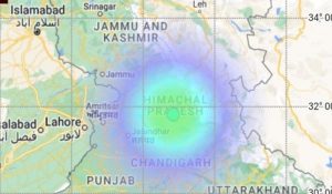 Earthquake tremors felt in Himachal