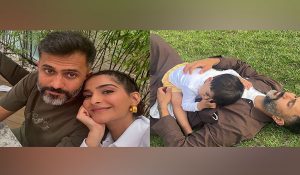Vayu, me lucky to have you as guiding light: Sonam Kapoor celebrates husband Anand Ahuja birthday