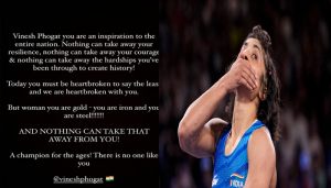 Inspiration to entire Nation: Alia Bhatt, Preity Zinta react on Vinesh Phogat’s heart breaking disqualification