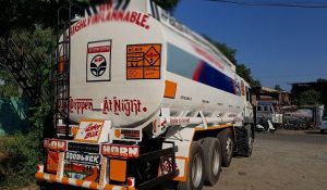 Uchana tanker collision: 1000liters of Petrol spills in fiery crash