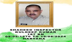 J-K: CRPF Inspector injured during encounter with terrorist in Udhampur succumbed