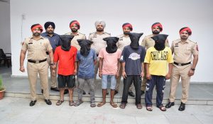 Jalandhar Commissionerate Police busted cyber fraud gang, 5 accused arrest