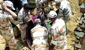ITBP contables rescue labourer traps in soil slide in Rewari